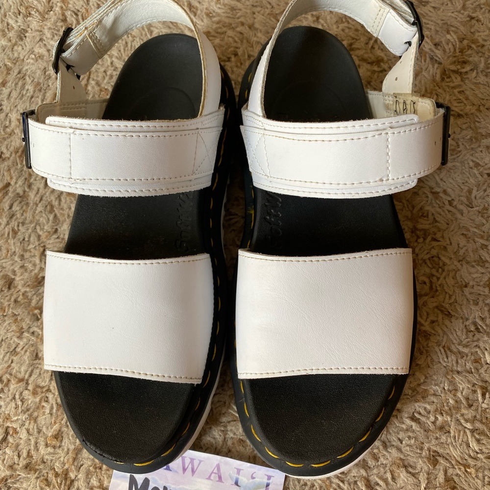 Doc Marten sandals, white